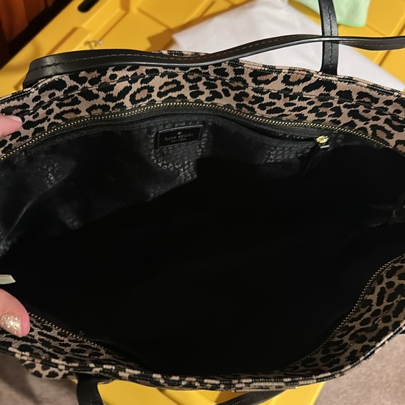 Kate Spade leopard tote - Picture 3 of 4